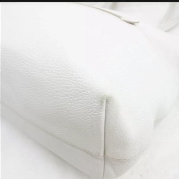 MIU MIU leather tote off-white large Spring/Summer very good condition #H103 - Picture 6 of 10